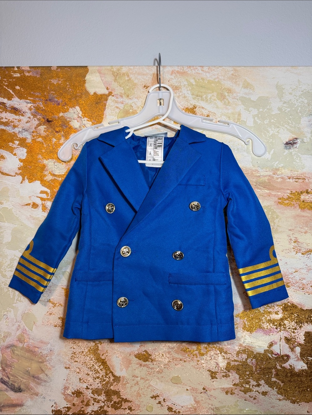 Disney Cruise Line Kids Sailor Captain Mickey Blue Jacket XXS